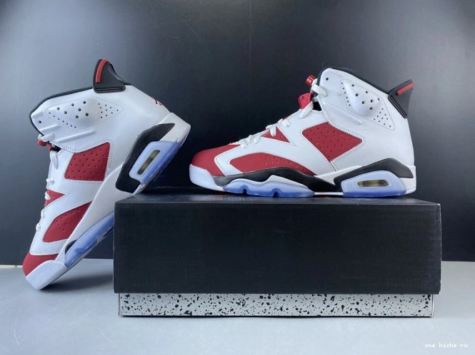 Cheap 6 2014 JORDAN AIR RETRO 384664-160 'CARMINE' 0720